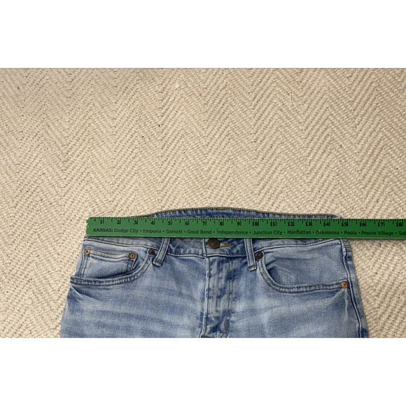 American Eagle Outfitters Jeans Flex Blue Distressed Men's Size 32x34 - Picture 5 of 8